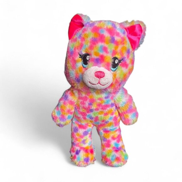 Build-A-Bear BAB Buddies 9" Rainbow Confetti Kitty Cat Plush - Picture 1 of 7
